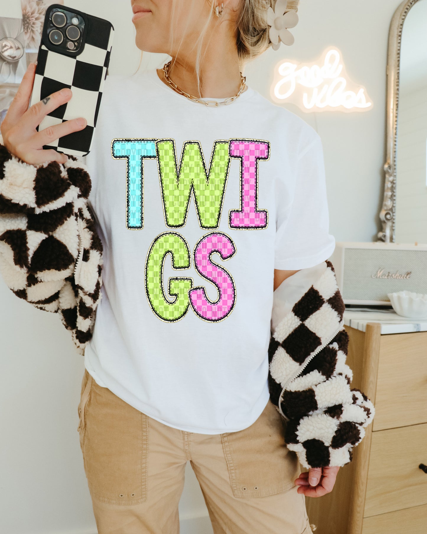 Bright Checkered (all in dropdown)-DTF