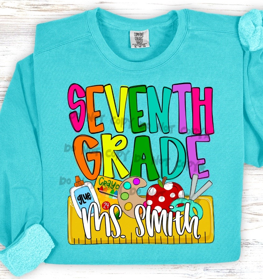 Back to School Nameplates-Custom-DTF or UV