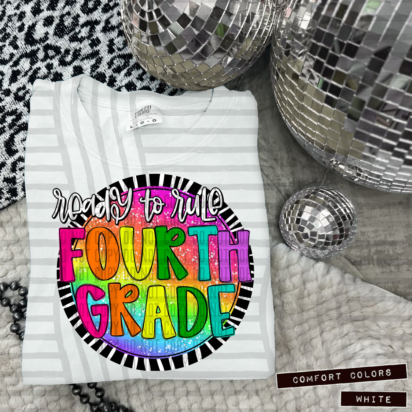 Ready to Rule- (PINK& BLUE Dropdown)- DTF&UV