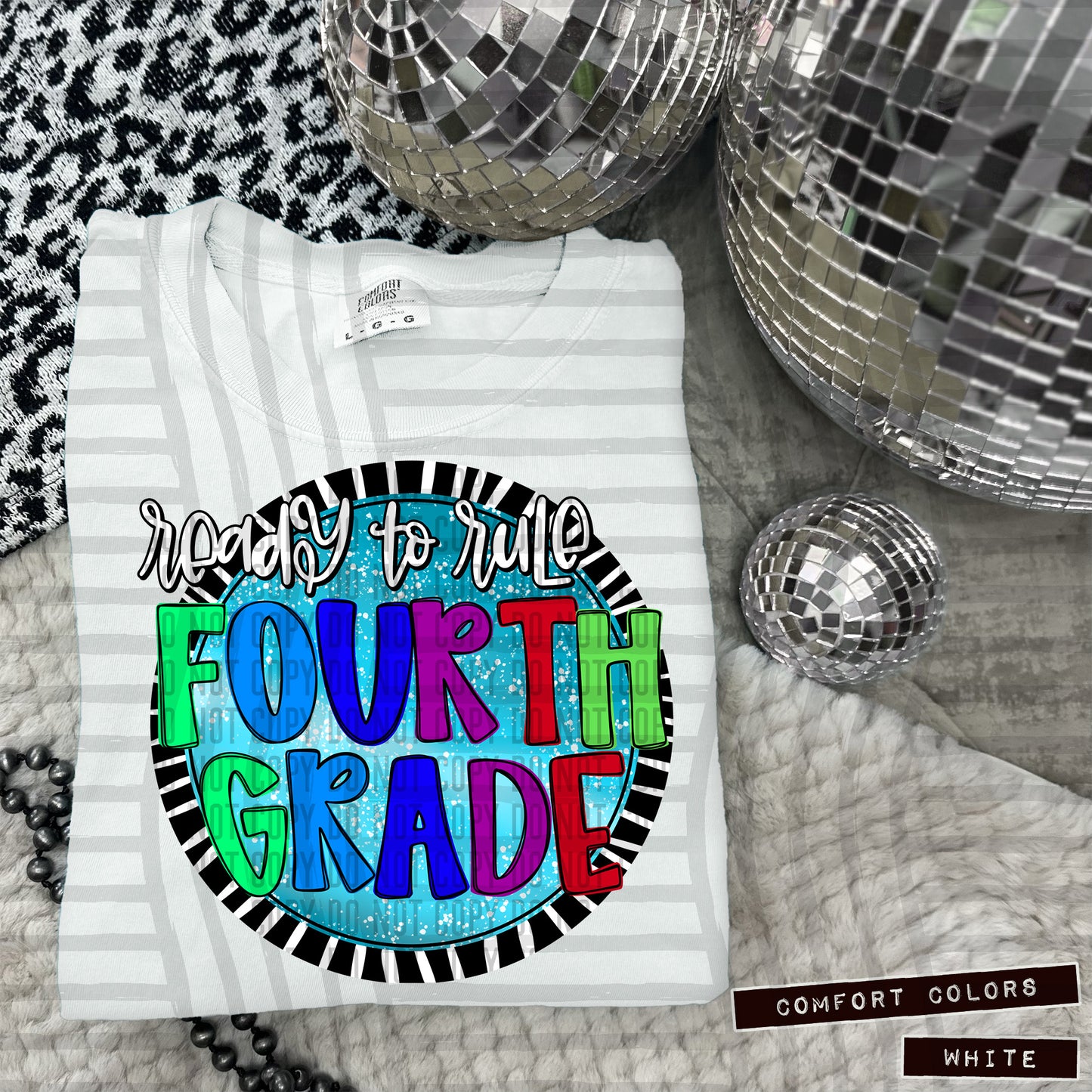 Ready to Rule- (PINK& BLUE Dropdown)- DTF&UV