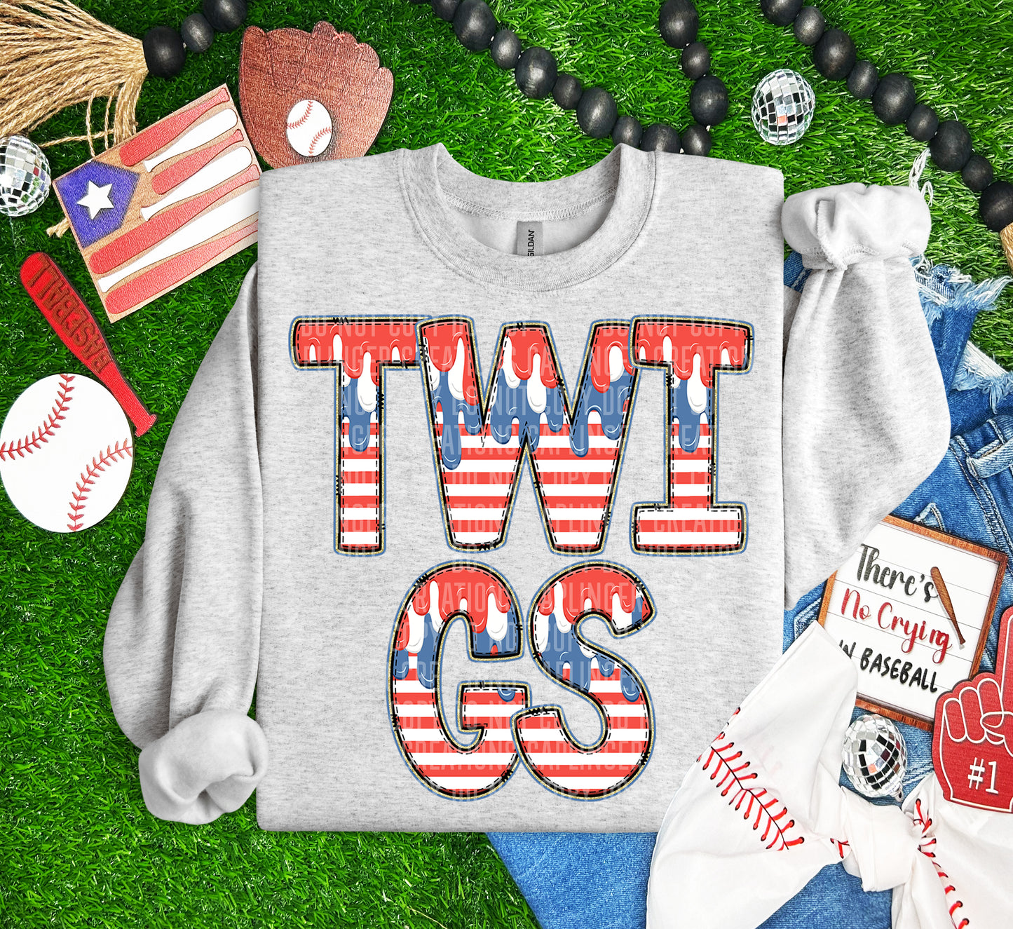 RWB Drip Mascots (all in dropdown)-DTF