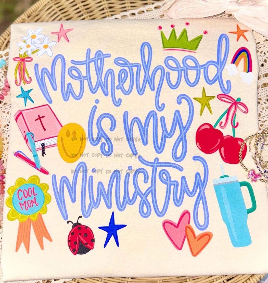 Motherhood is my ministry- DTF&UV