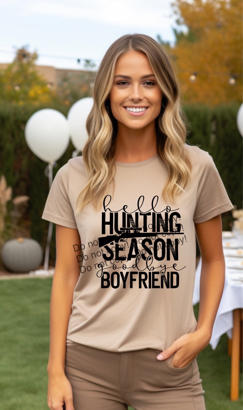 Hello hunting goodbye boyfriend-DTF