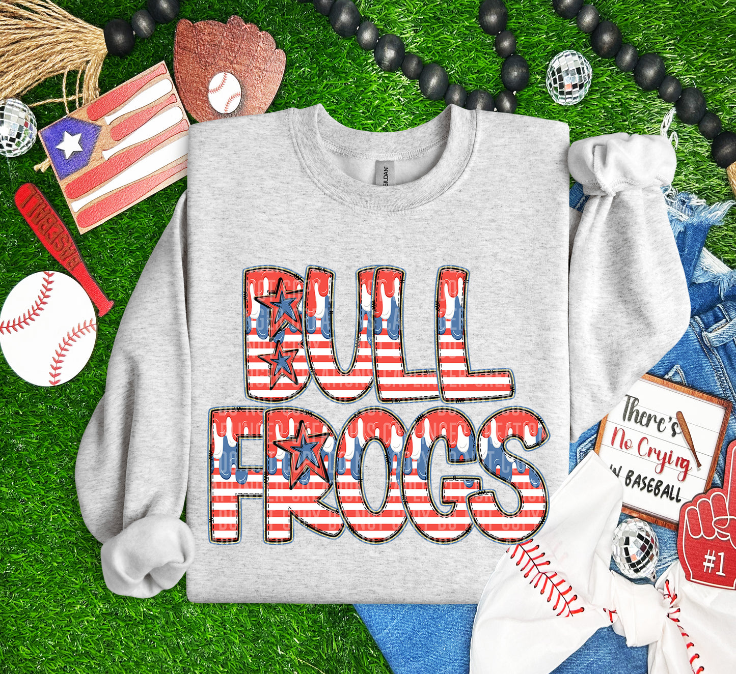 RWB Drip Mascots (all in dropdown)-DTF