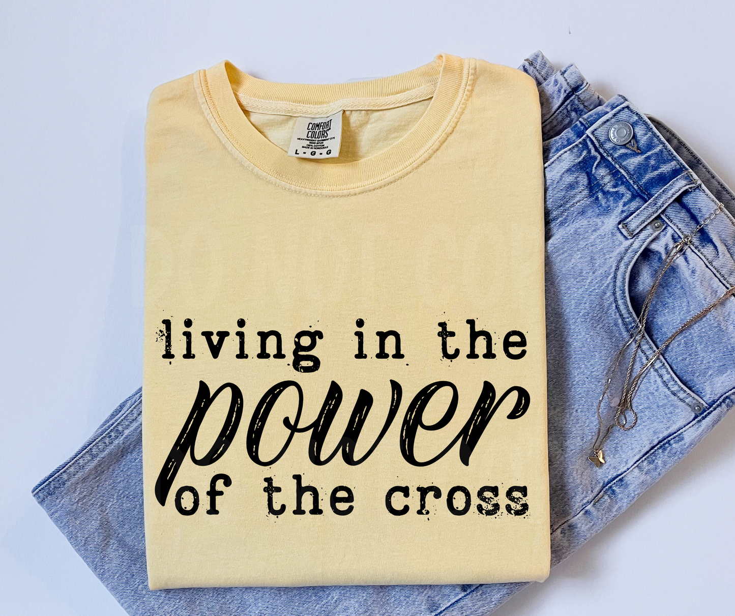 power of the cross -DTF