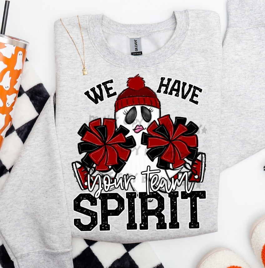 Ghost Cheerleader Custom-DTF or UV