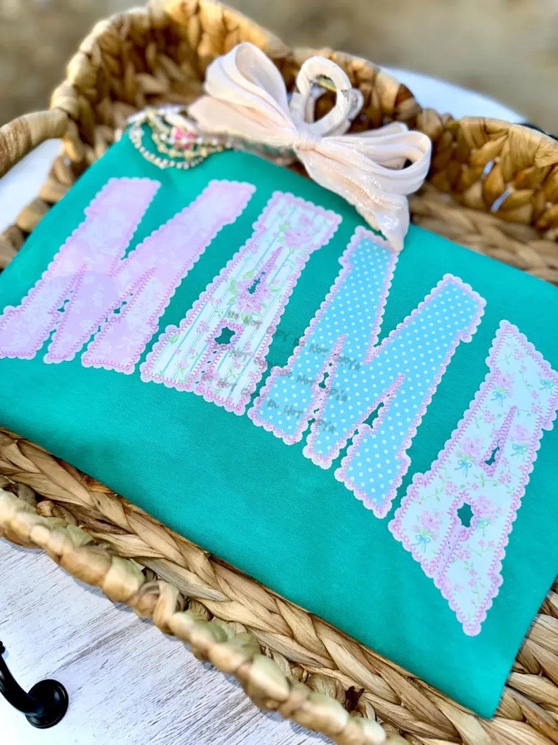 Floral lace Mama-DTF&UV