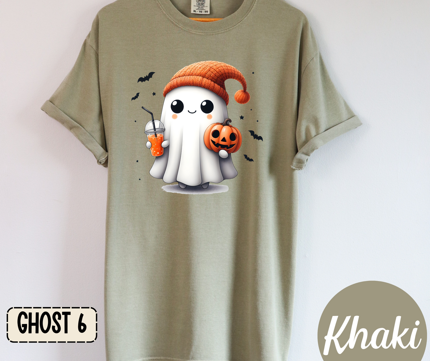 Cute Halloween Ghost(ALL in this listing- Dropdown)-DTF