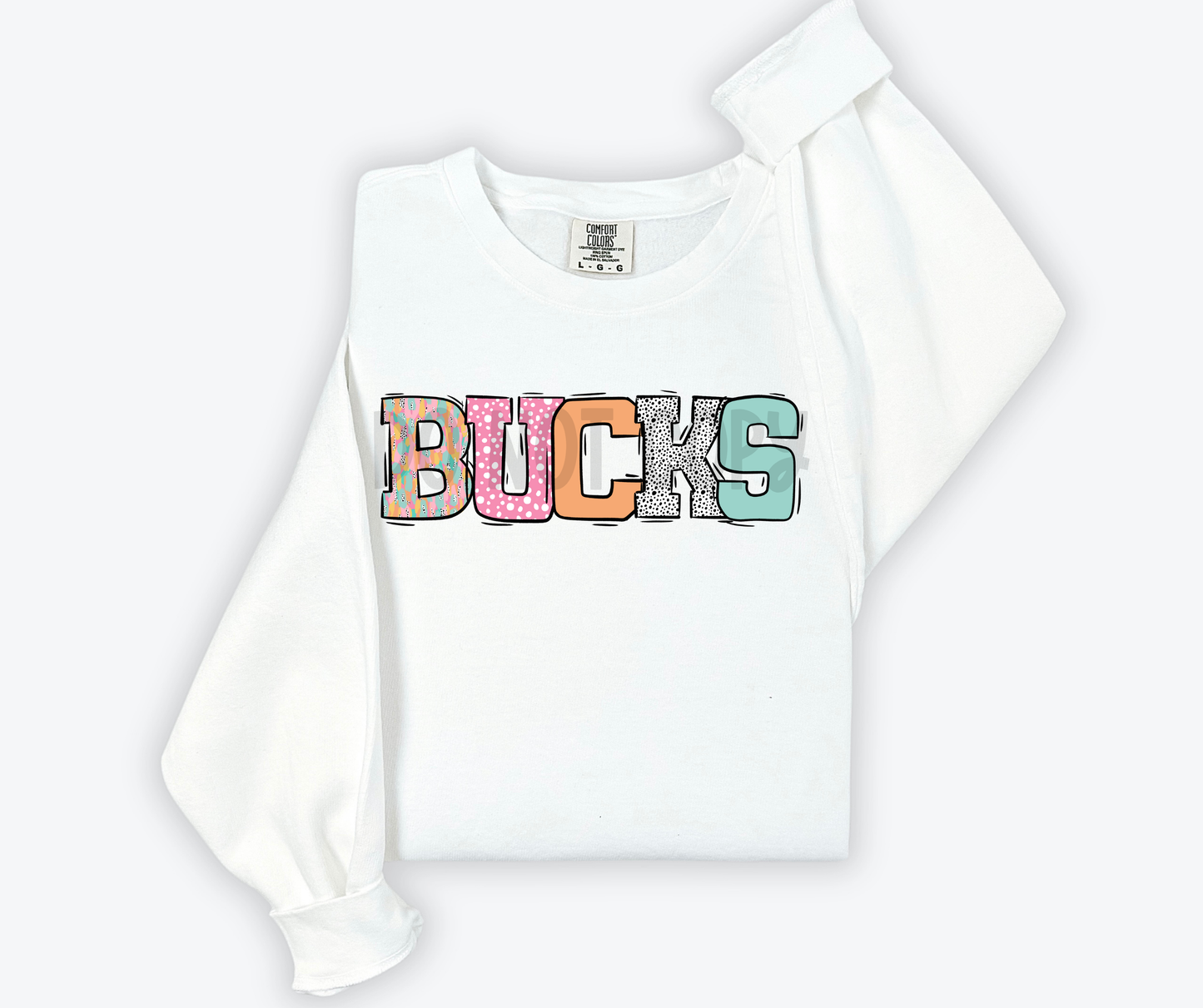 Pastel Stroke Varsity Mascots (ALL Mascots in this listing Dropdown)-DTF