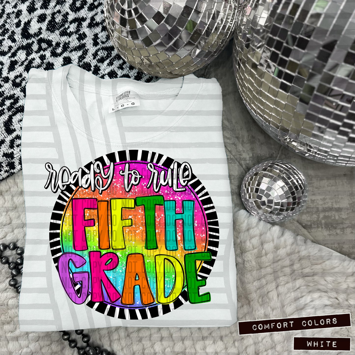 Ready to Rule- (PINK& BLUE Dropdown)- DTF&UV