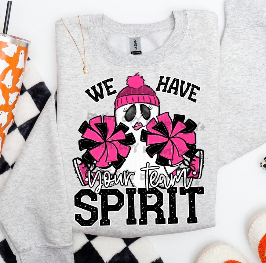 Ghost Cheerleader Custom-DTF or UV