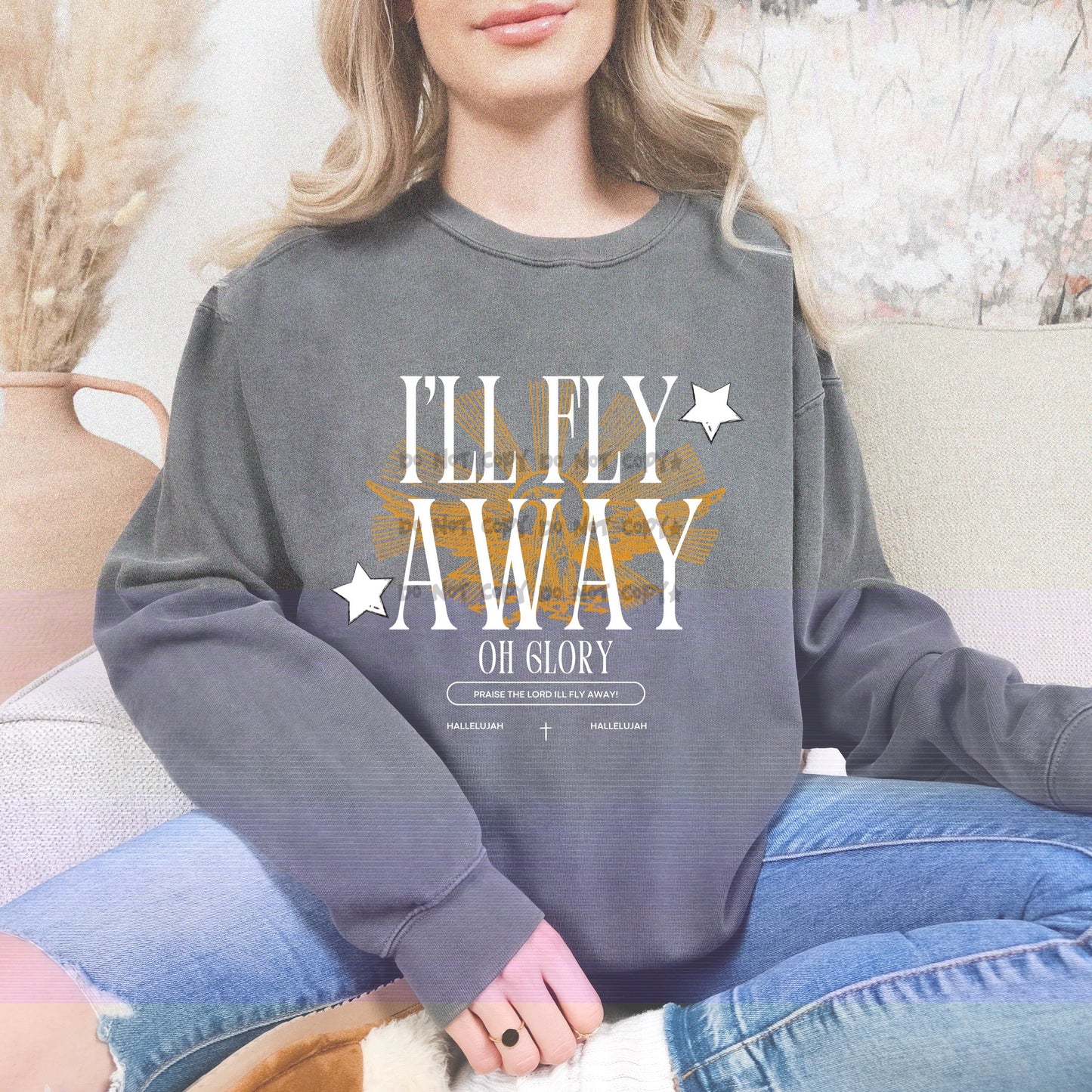 I'll Fly Away Oh Glory-DTF
