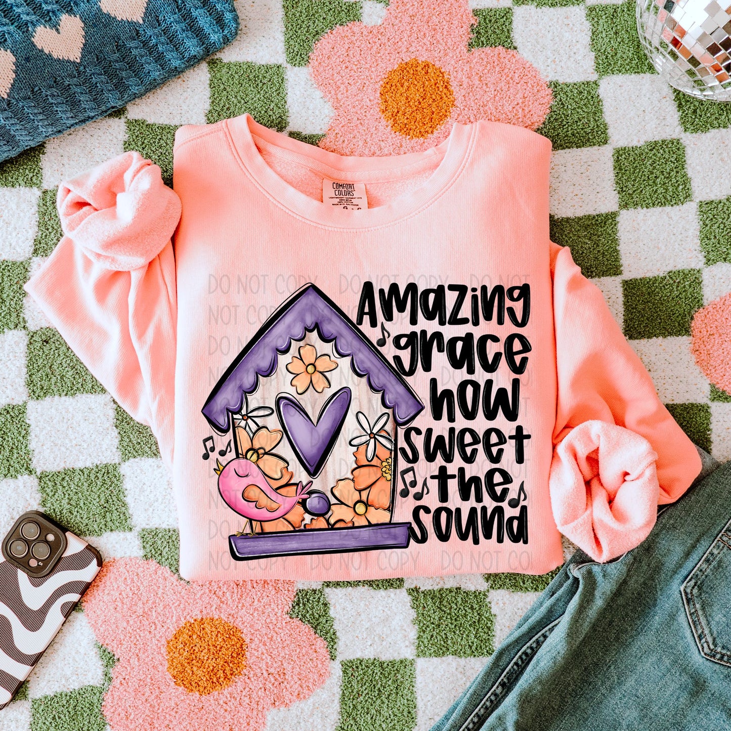 Amazing Grace Songbird-DTF