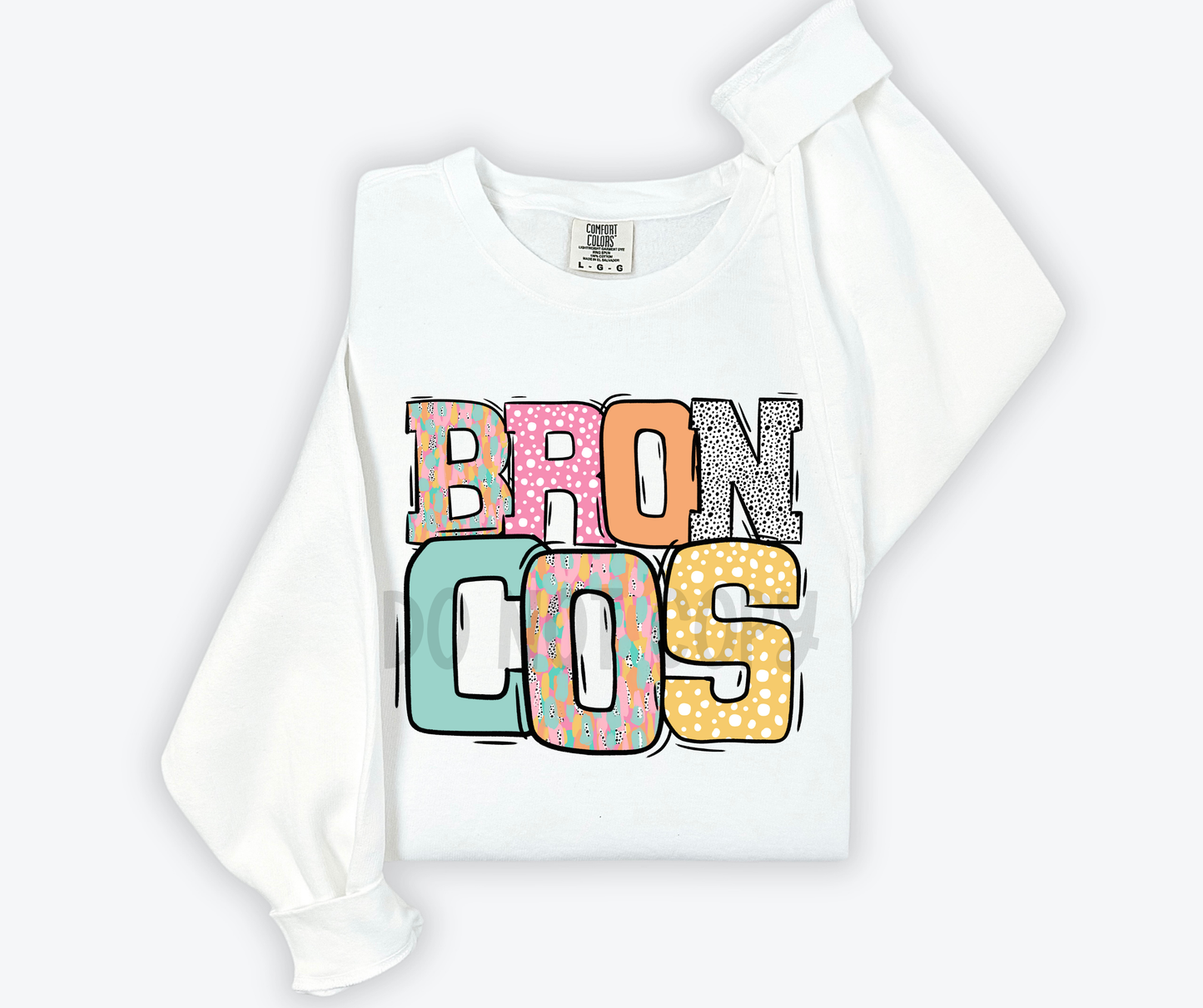 Pastel Stroke Varsity Mascots (ALL Mascots in this listing Dropdown)-DTF
