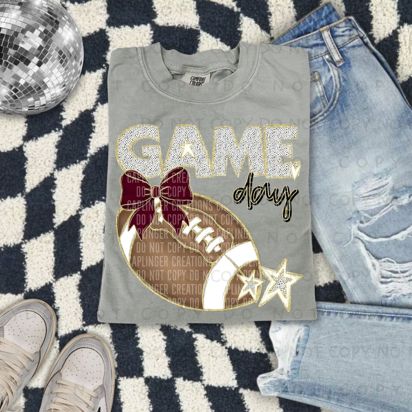Game day Football(all colors in dropdown)-DTF