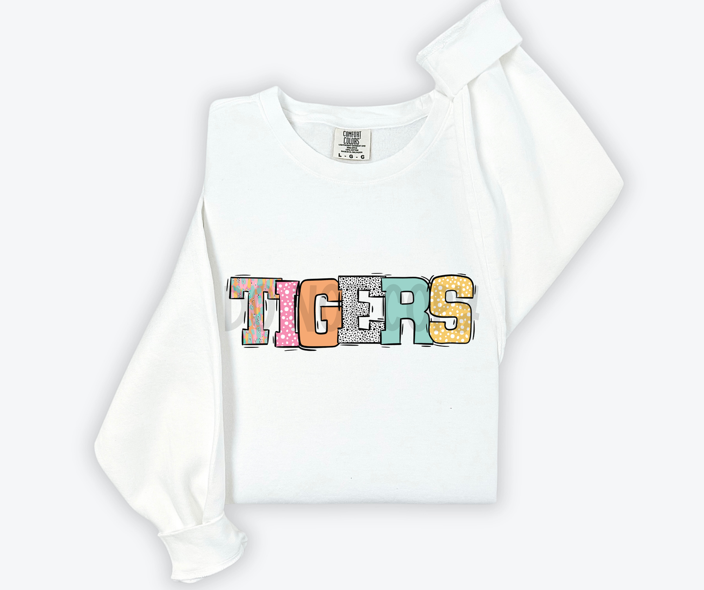 Pastel Stroke Varsity Mascots (ALL Mascots in this listing Dropdown)-DTF