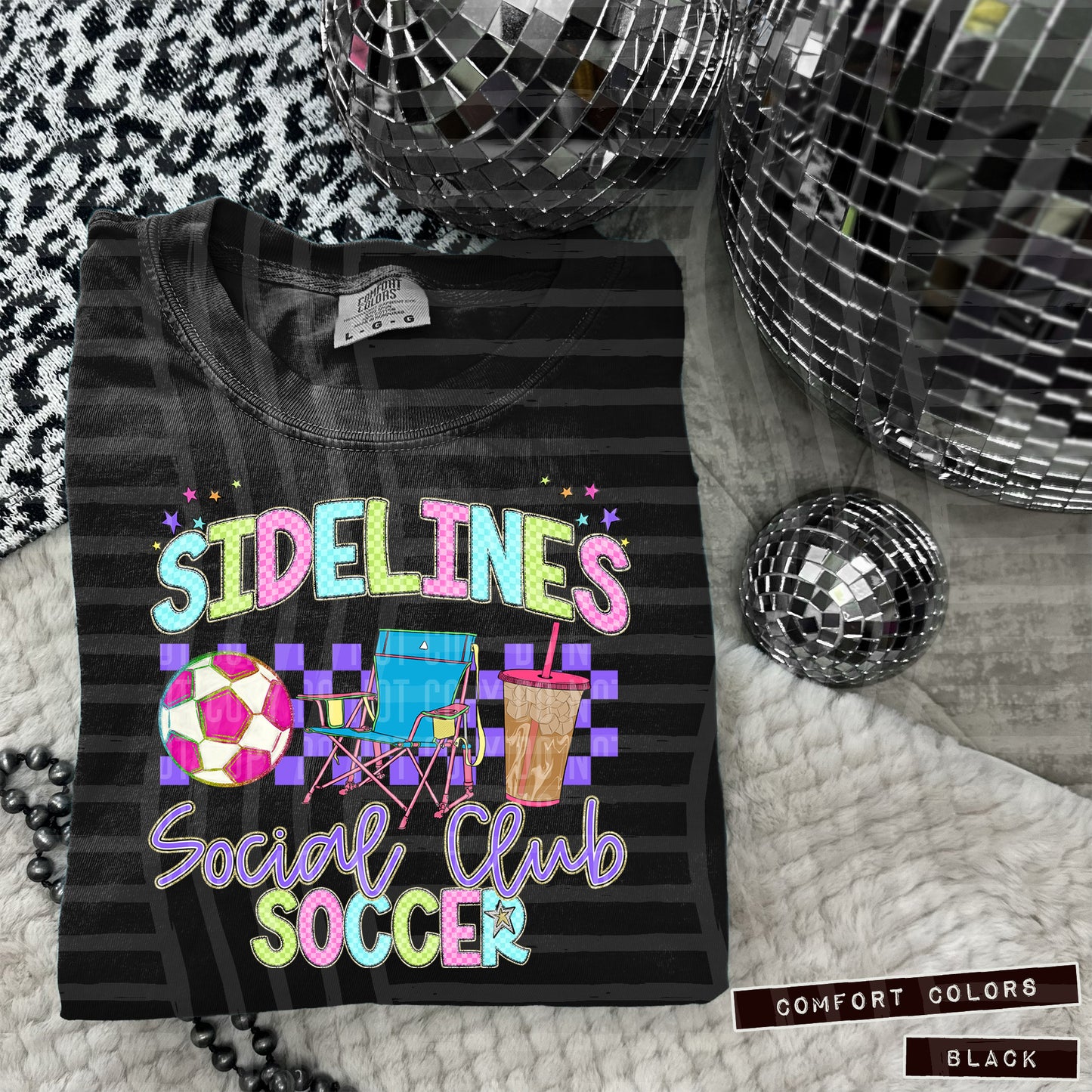 Sidelines Mama(Dropdown)-DTF