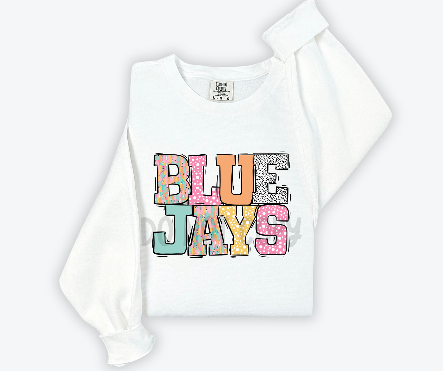 Pastel Stroke Varsity Mascots (ALL Mascots in this listing Dropdown)-DTF
