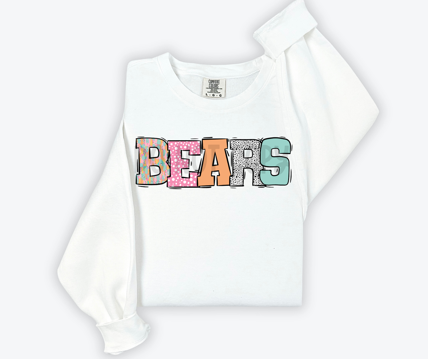 Pastel Stroke Varsity Mascots (ALL Mascots in this listing Dropdown)-DTF