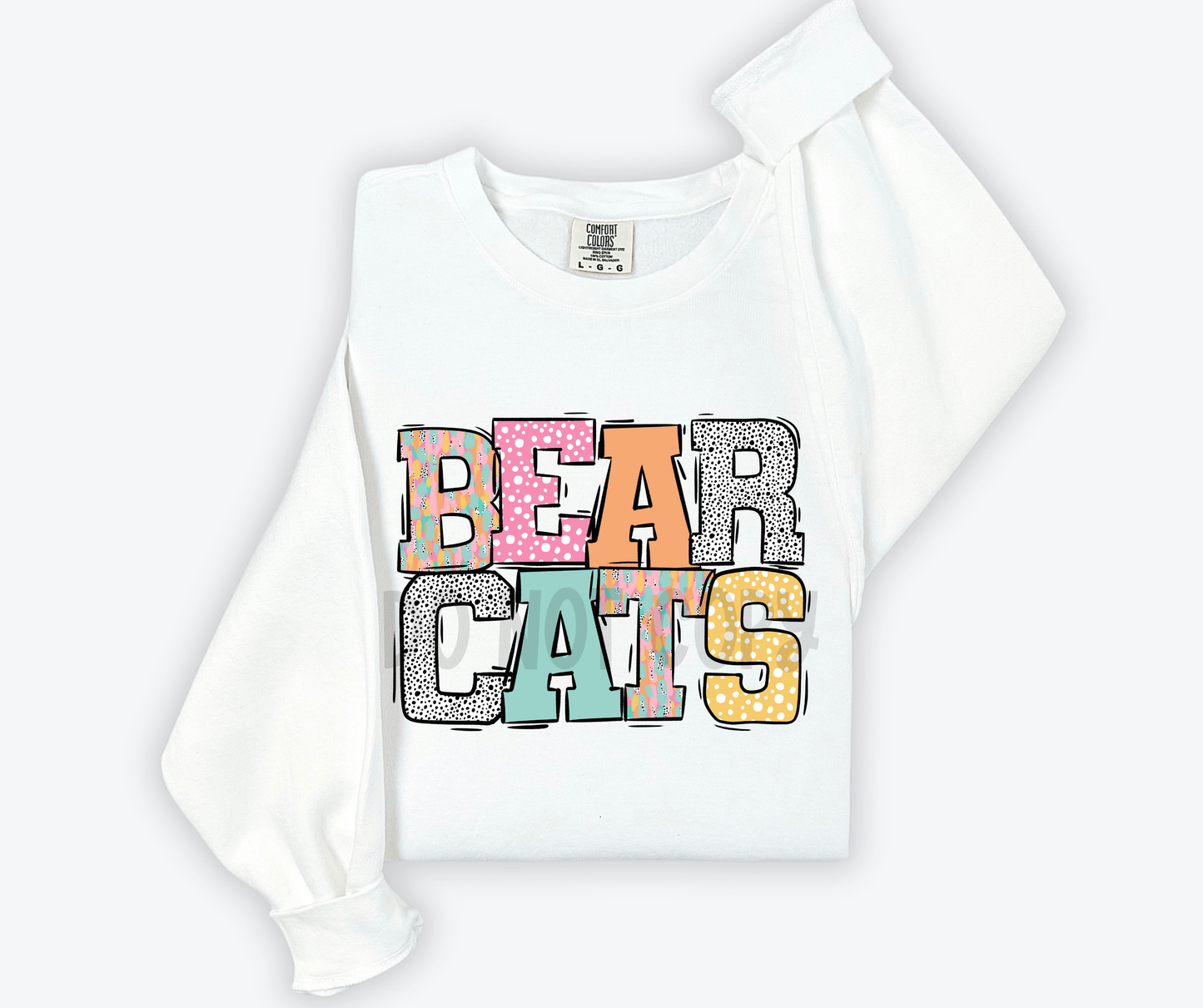 Pastel Stroke Varsity Mascots (ALL Mascots in this listing Dropdown)-DTF