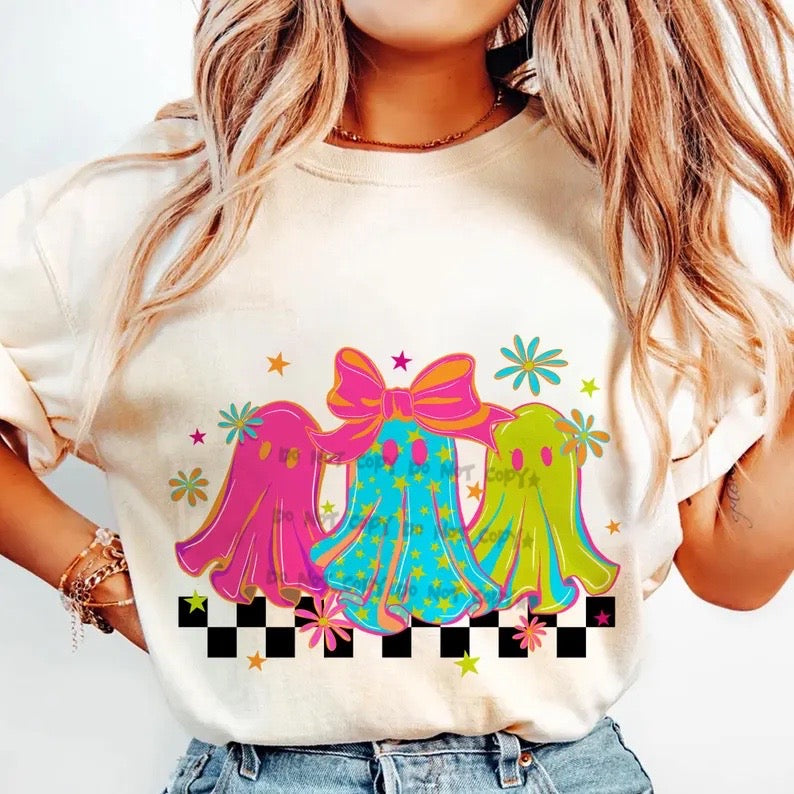 Bright ghosts checkered- DTV&UV