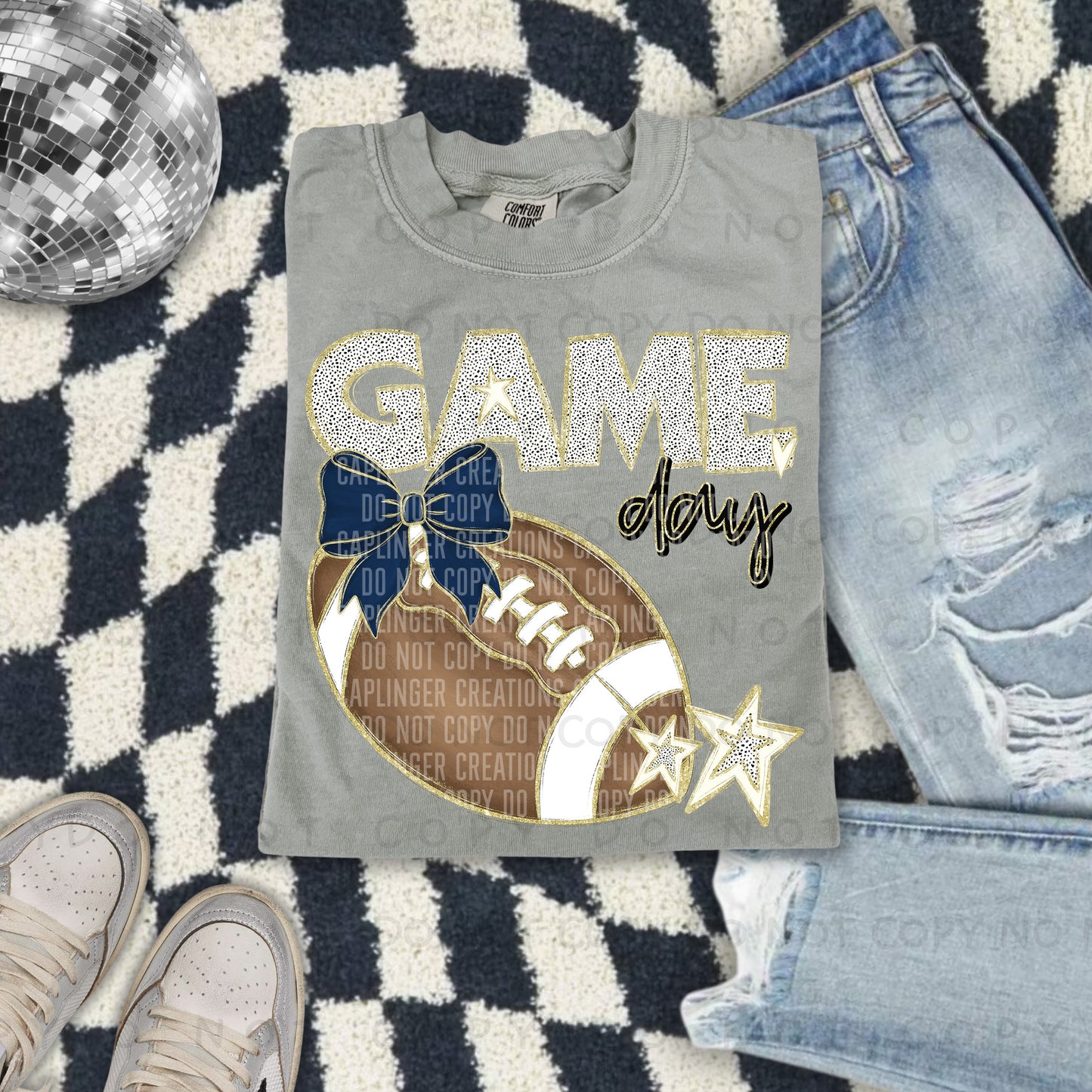 Game day Football(all colors in dropdown)-DTF