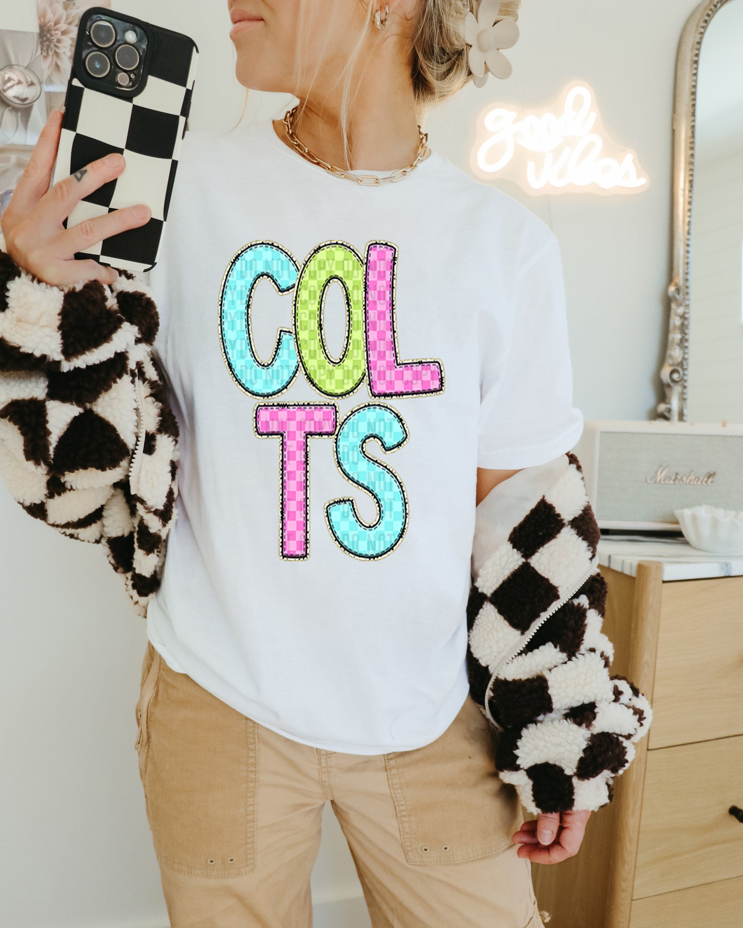 Bright Checkered (all in dropdown)-DTF