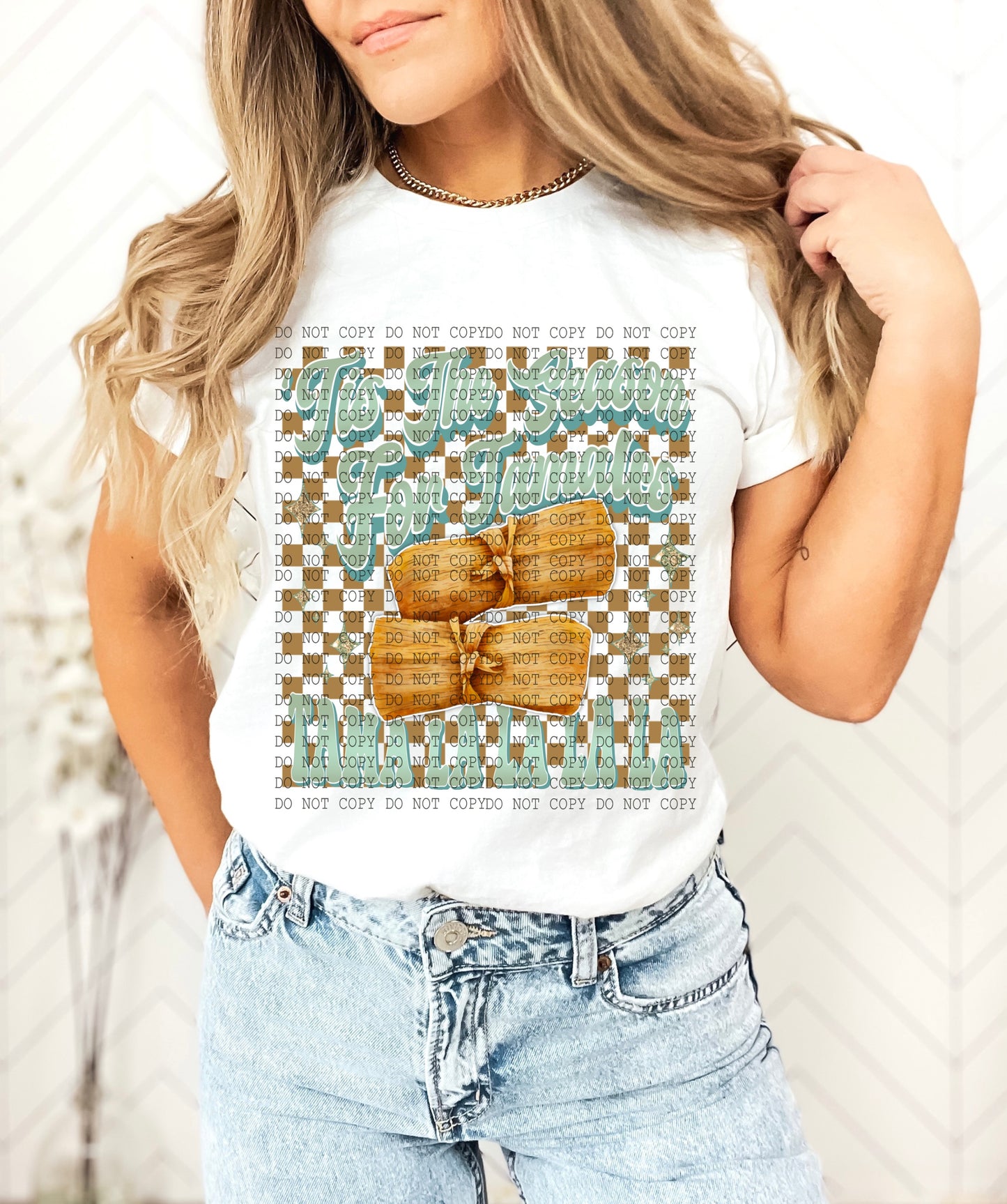 ‘Tis The Season For Tamales Blue -DTF