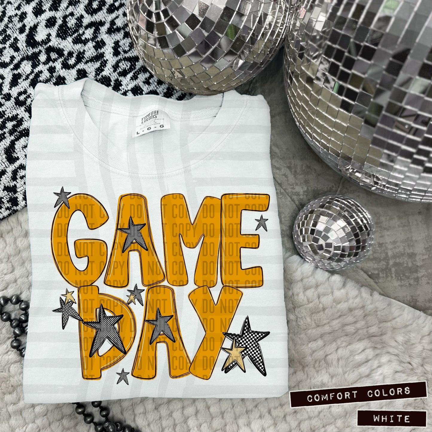 Game day Checkmate (colors dropdown)-DTF&UV