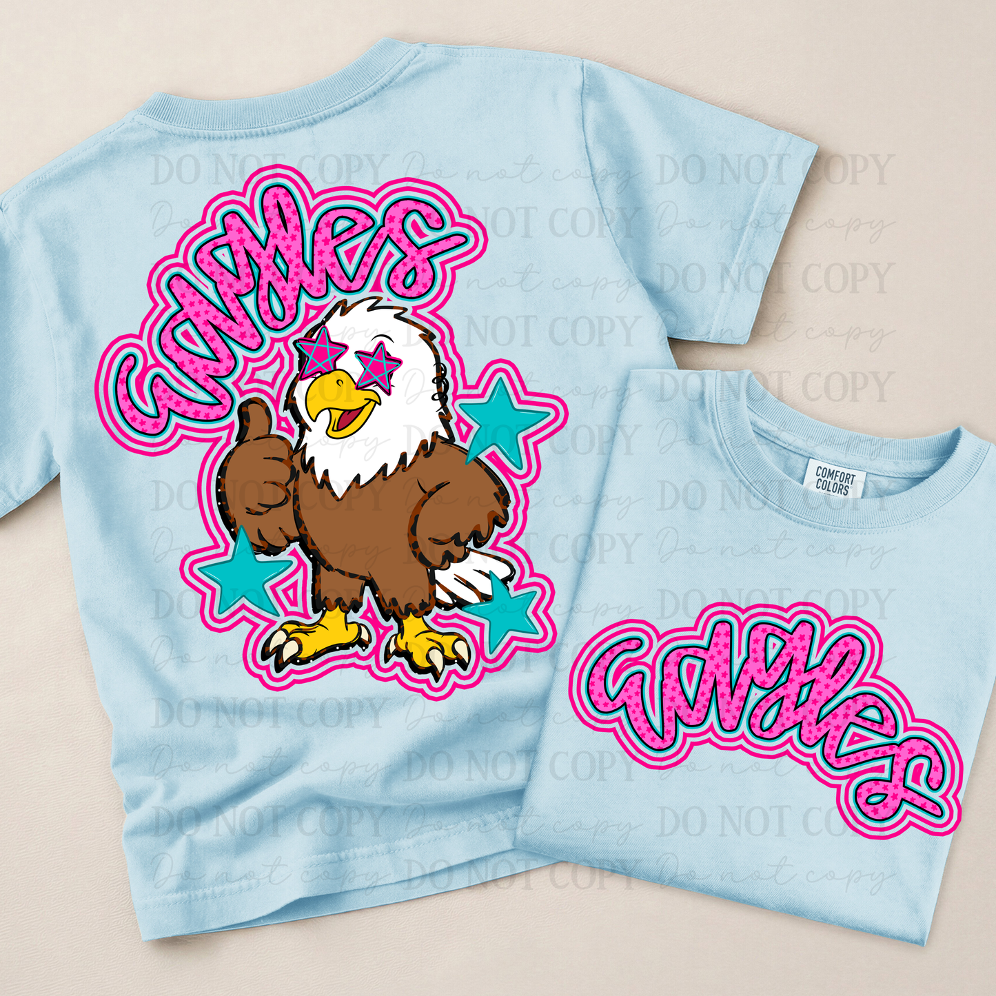 Eagles Pink(back)-DTF&UV