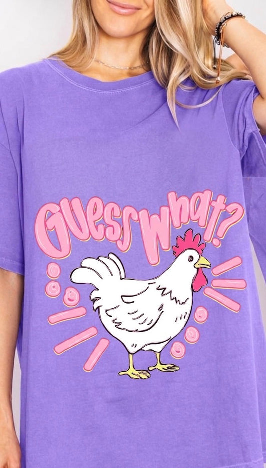 Guess What Chicken Butt (FRONT)-DTF&UV