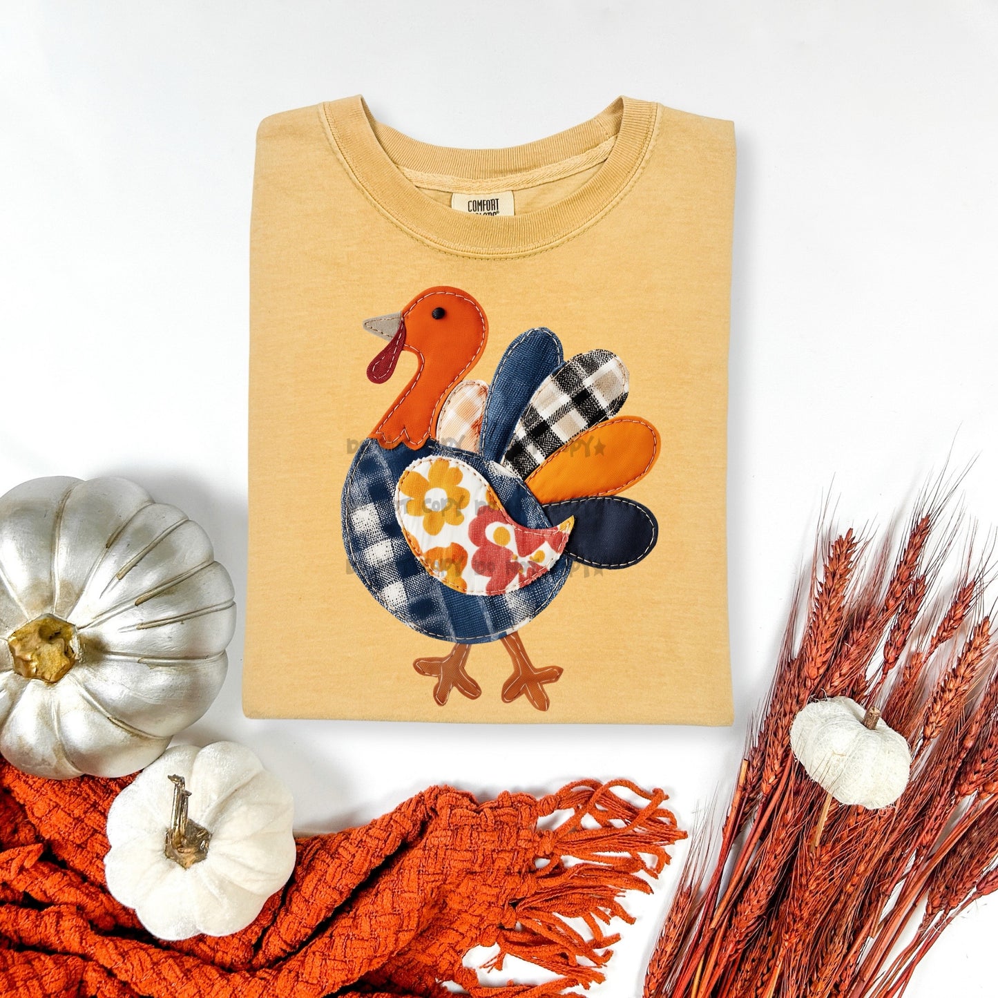 Quilted turkey-DTF&UV