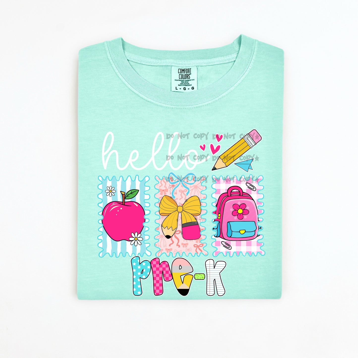 Hello Pre K trio- DTF DEAL