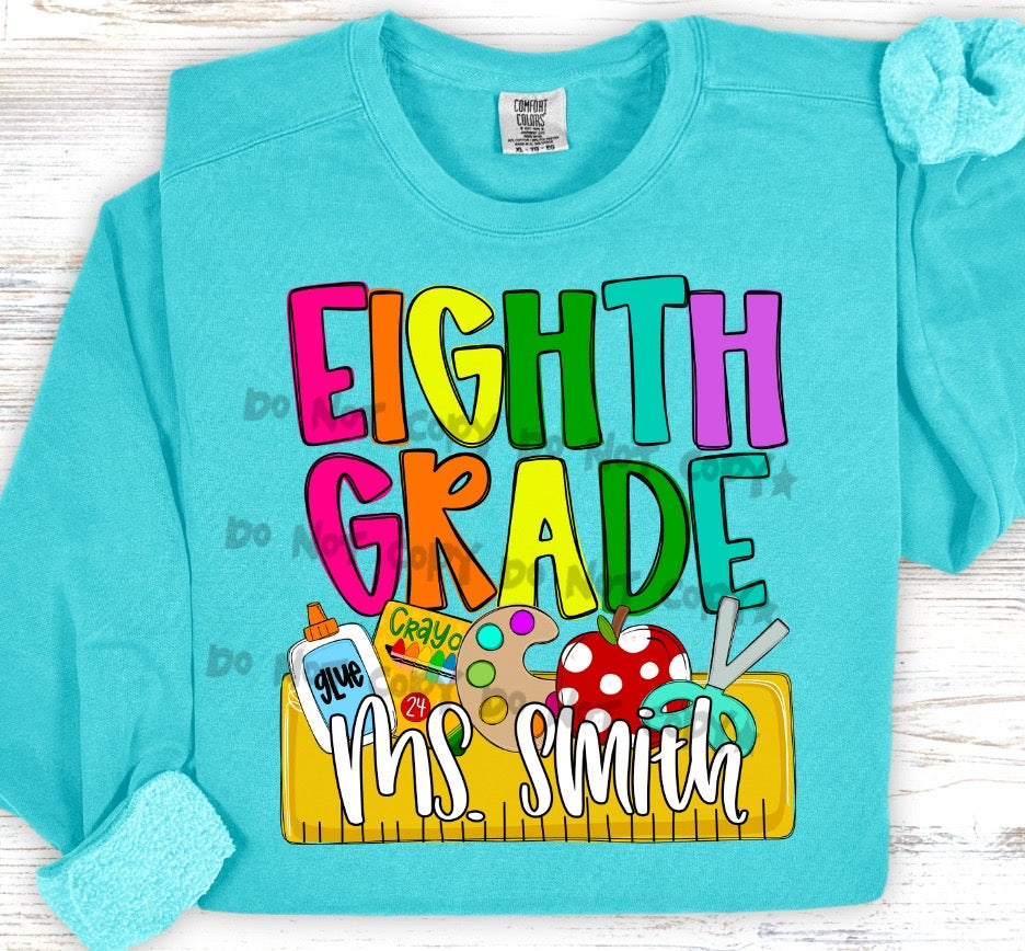 Back to School Nameplates-Custom-DTF or UV