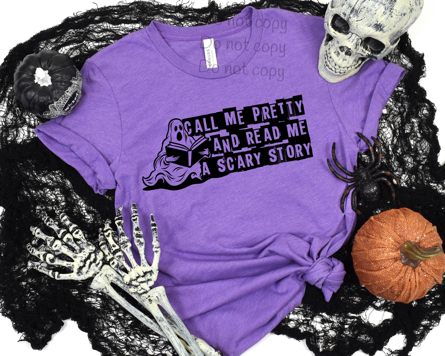 Call me pretty and read scary story-DTF