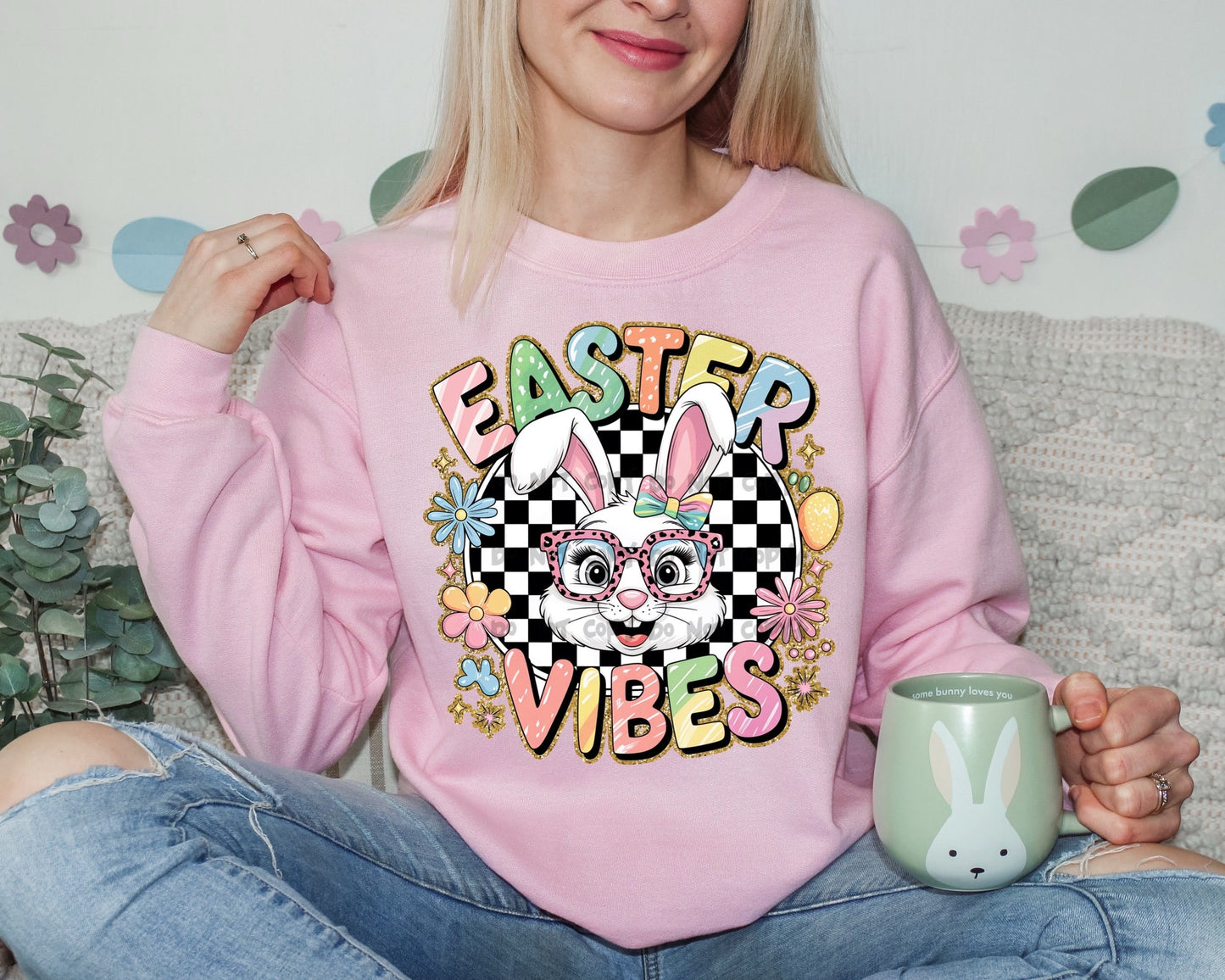 Easter vibes colorful-DTF