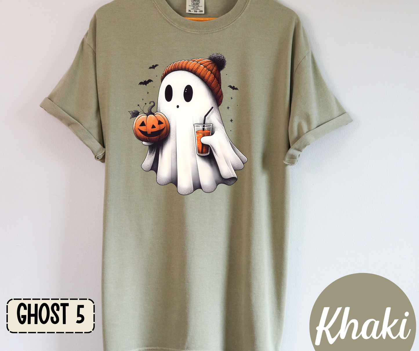 Cute Halloween Ghost(ALL in this listing- Dropdown)-DTF