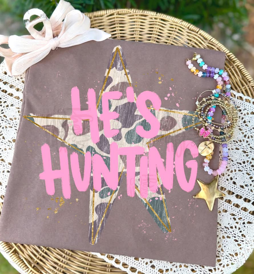 He’s Hunting camo star - DTF DEAL
