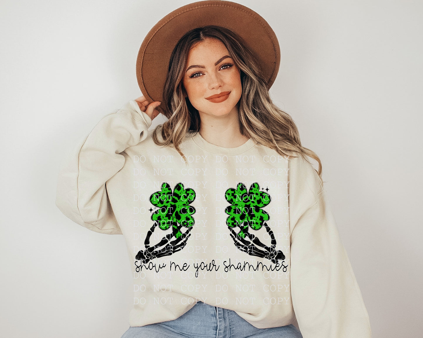Show Me Your Shammies Cow Print - DTF