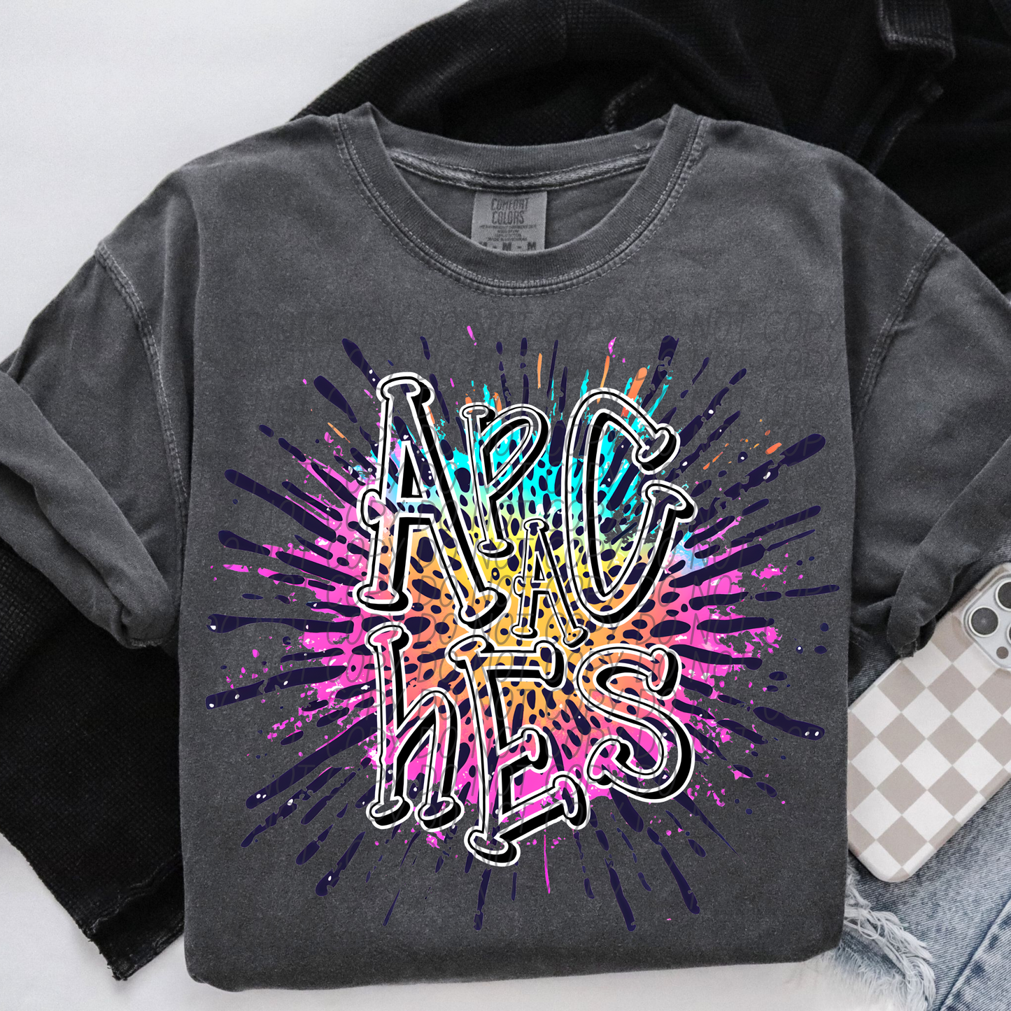 ColorSplash Mascot(Dropdown)-DTF&UV