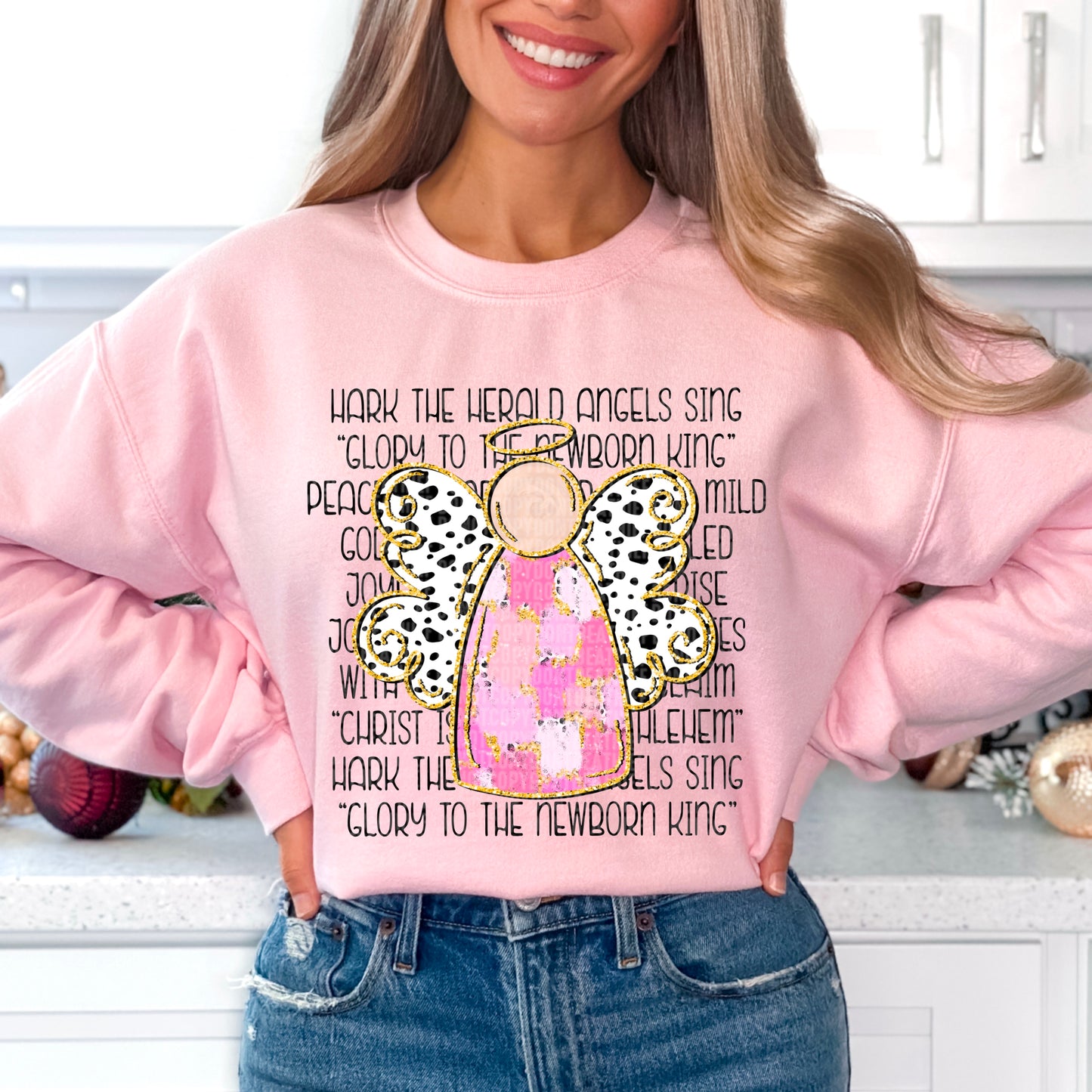 Angels Sing Pink(dropdown)-DTF