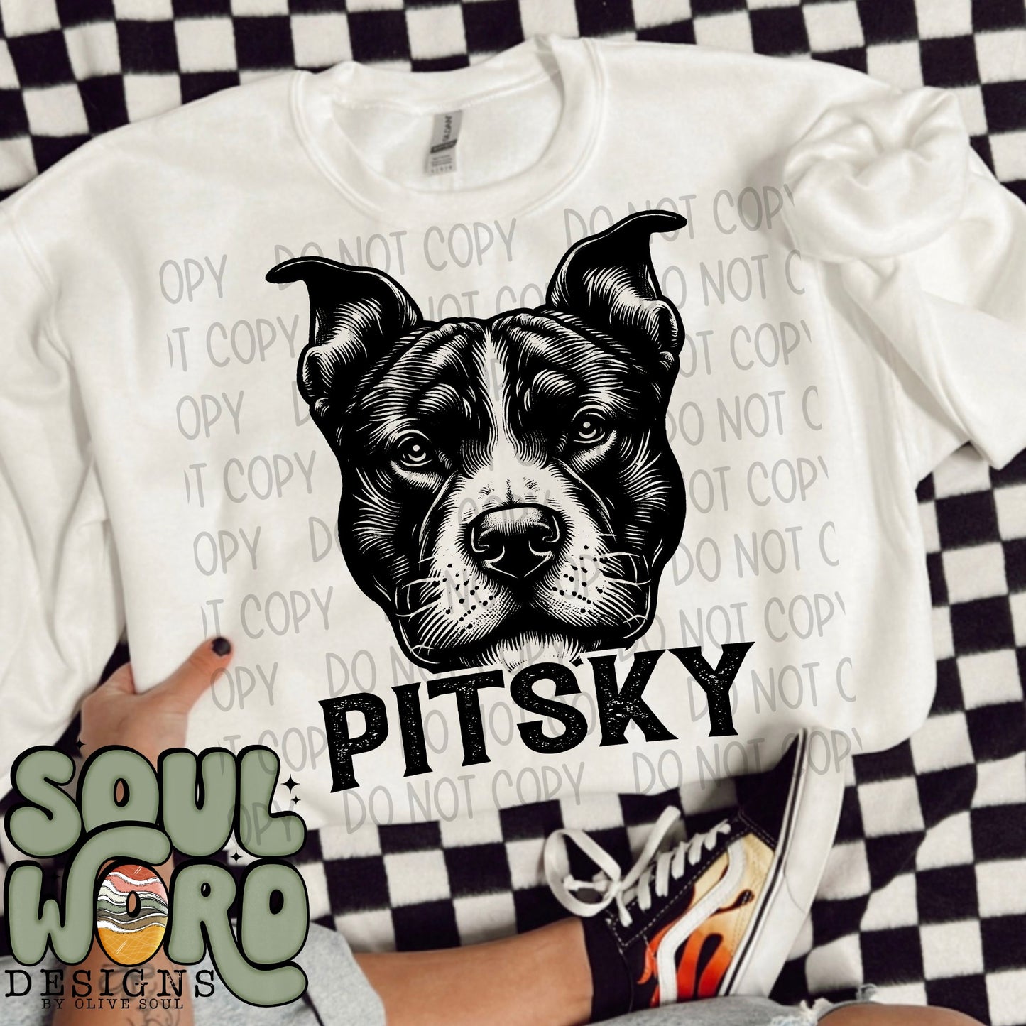 Pitsky Portrait - DTF