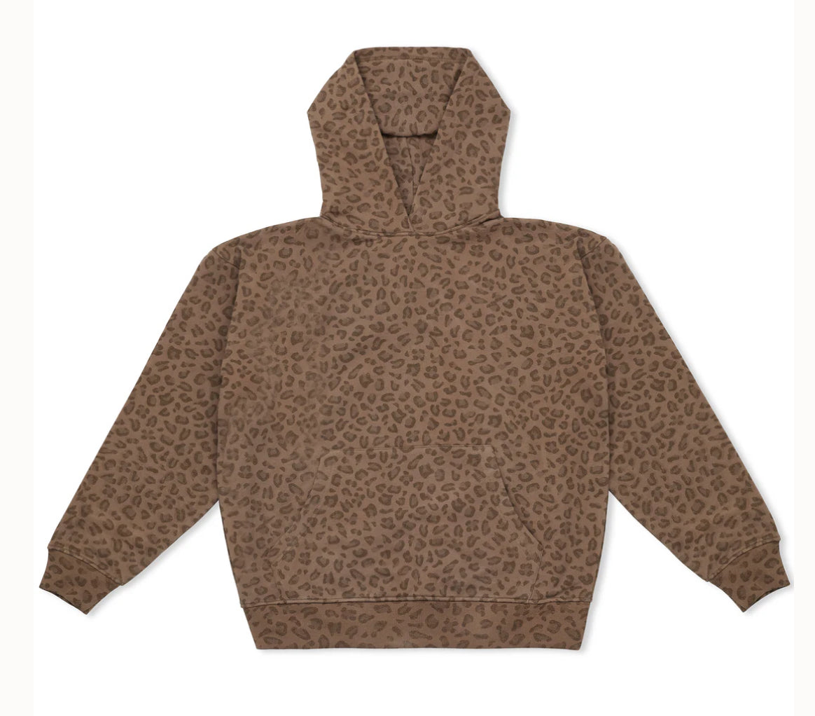 Brown Leopard Hoodie-Preorder