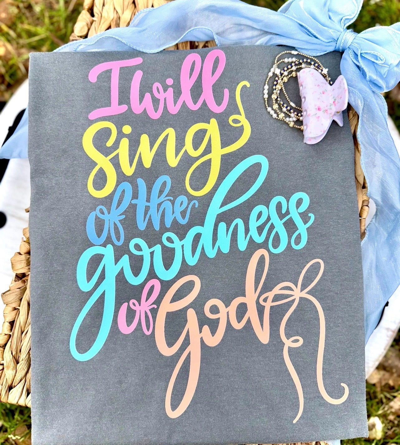 I will sing of the goodness of God-DTF&UV
