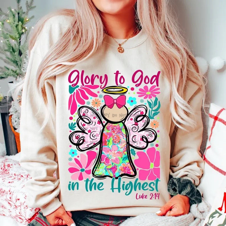 Glory to God in the highest Angel-DTF