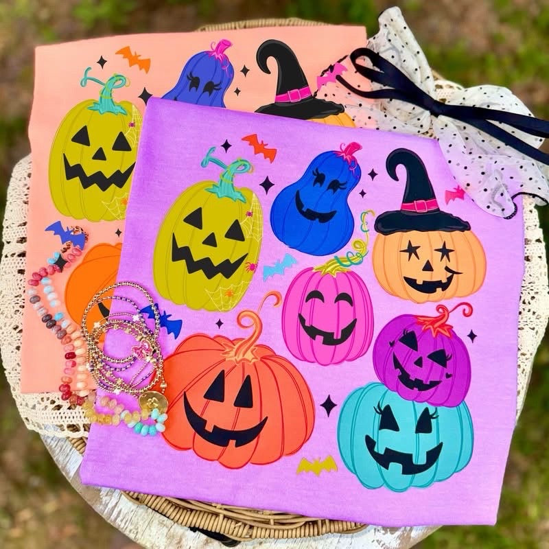Colorful Pumpkins- DTF&UV