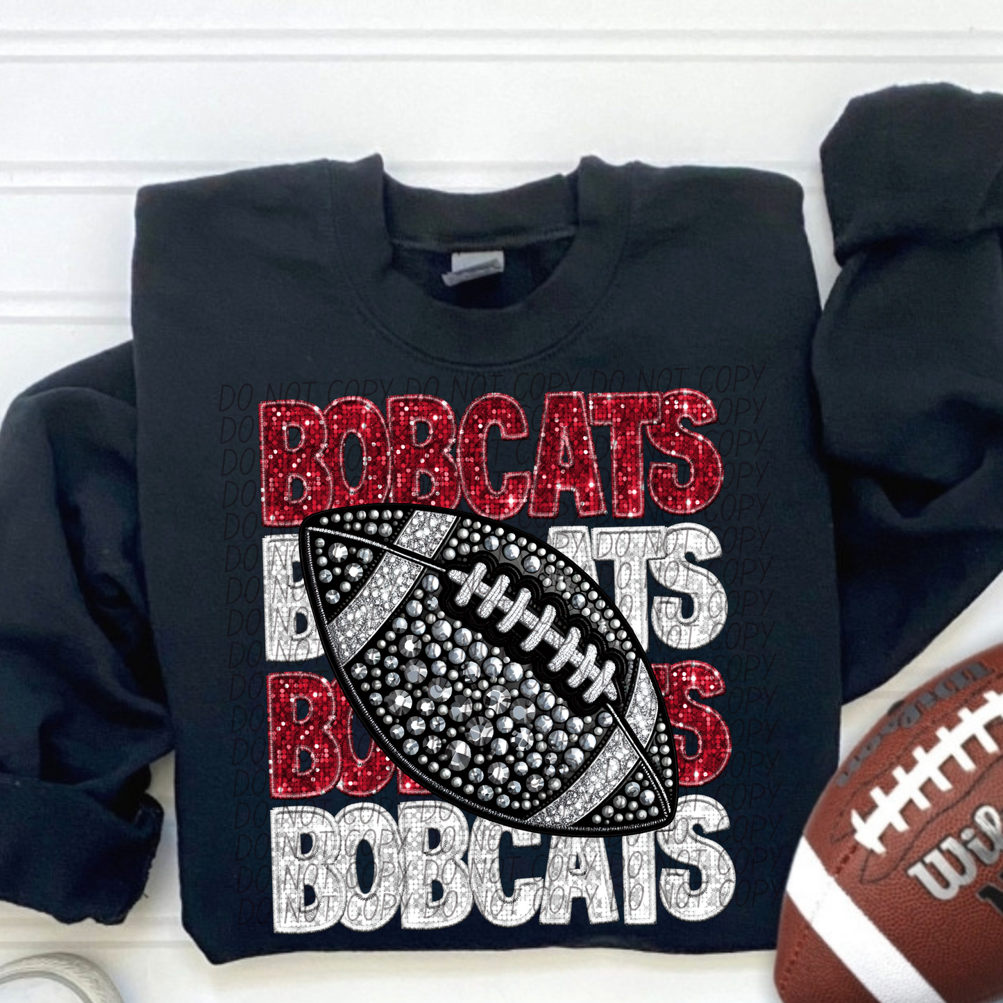 Football Stacked Mascots (ALL MASCOTS LISTED IN THIS LISTING-DROPDOWN)-DTF