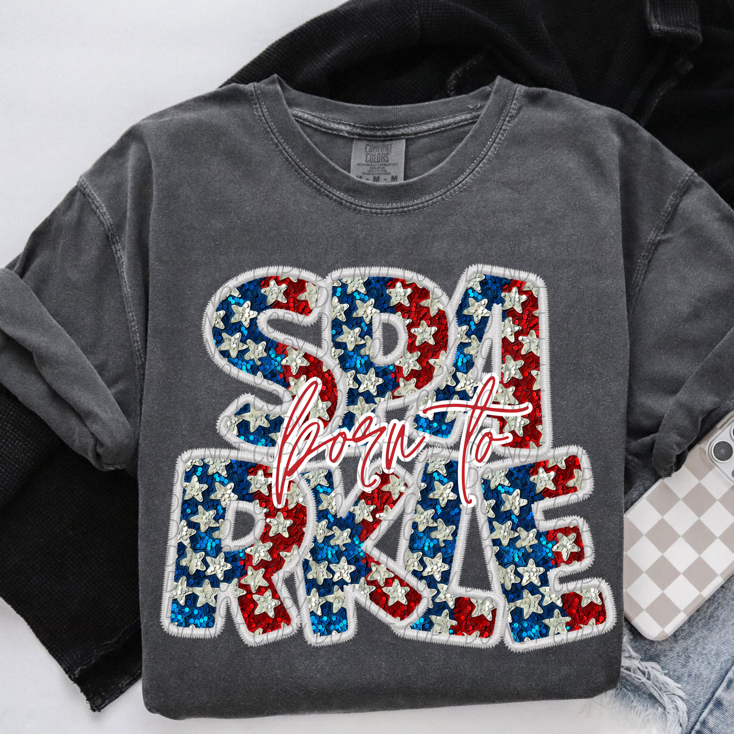 BORN TO SPARKLE-DTF