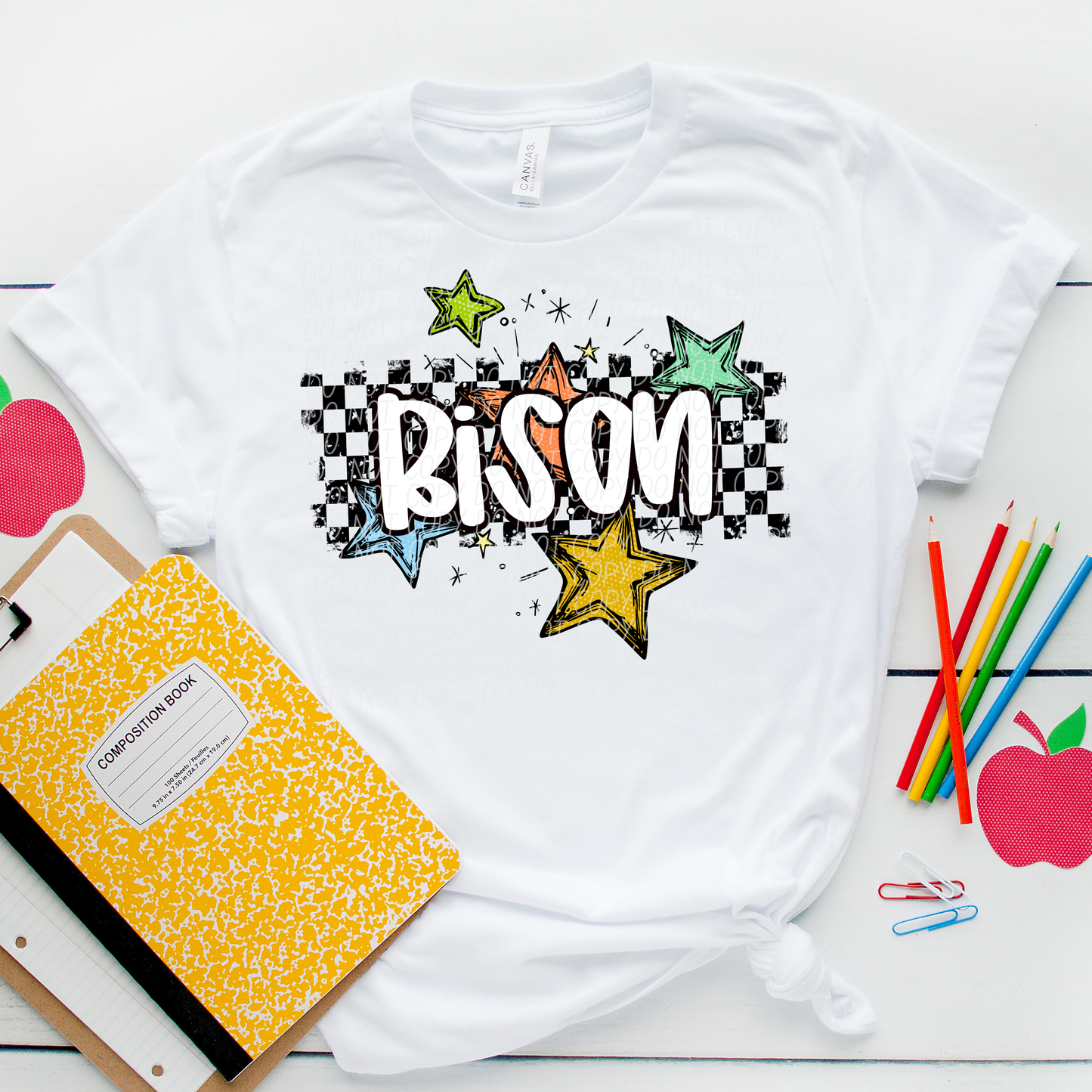 UNISEX STAR MASCOT (dropdown)-DTF&UV