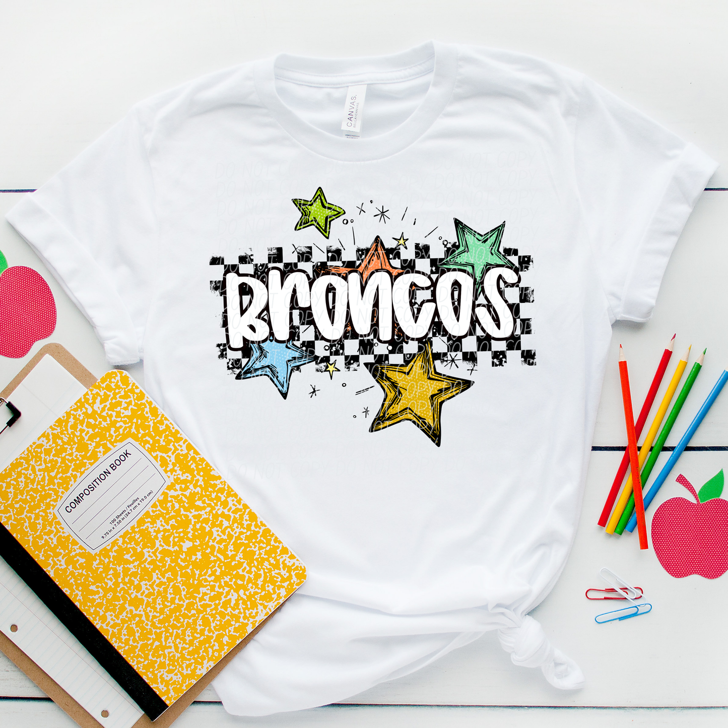 UNISEX STAR MASCOT (dropdown)-DTF&UV